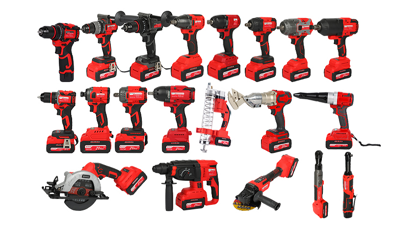 Lithium battery tools